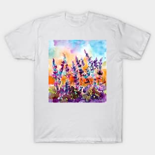 lavender field T-Shirt